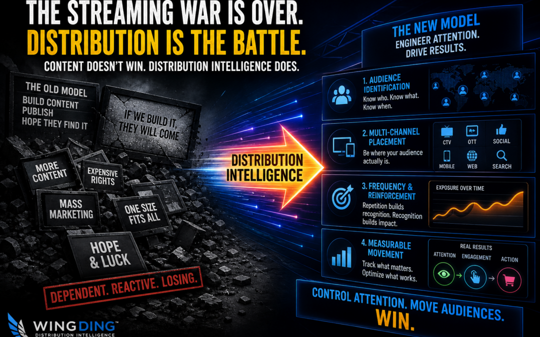 The Streaming War Is Over. The Distribution War Has Begun