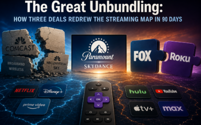 State of the Streaming Industry Q3 – The Great Unbundling: How Three Deals Redrew the Streaming Map in 90 Days