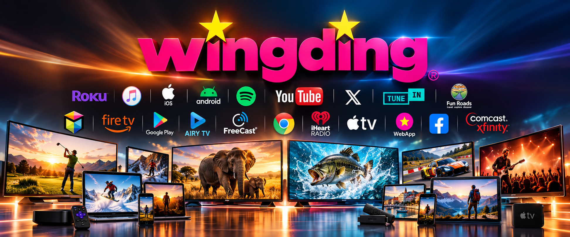 Wingding Streaming Ecosystem Showcase